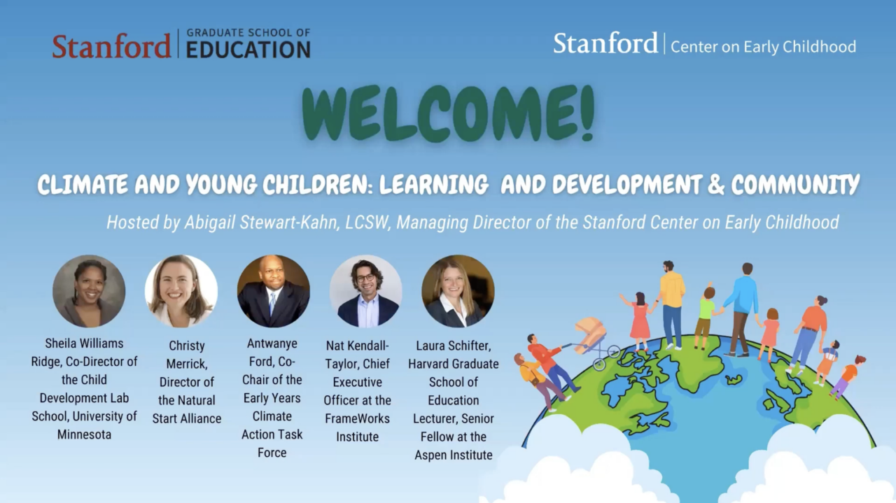 Climate and Young Children: Learning and Development & Community