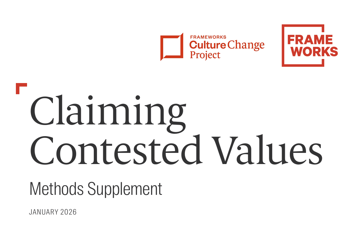 Methods Supplement–Claiming Contested Values: How Fairness, Stability and Freedom Can Help Us Build Demand for Transformative, Structural Change