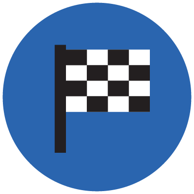 icon checkered flag